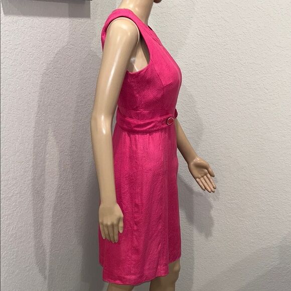 Tory Burch Pink Sheath Midi Dress for Cocktail Events - Picture 2 of 4